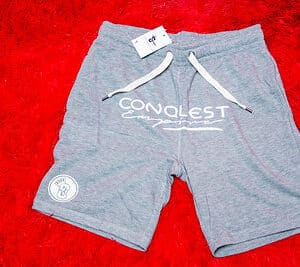 Grey Conquest Shorts